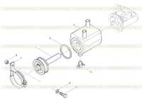 Oil cooler assembly Oil cooler assembly