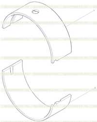 Thrust mainbearing bush assembly Thrust mainbearing bush assembly