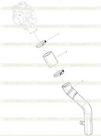 Water inlet joint pipe assembly Water inlet joint pipe assembly