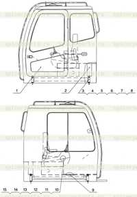 QY65K.03a Управляющая кабина QY65K.03a Управляющая кабина