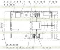QY65K.11.1 Электрическая схема кабины оператора QY65K.11.1 Электрическая схема кабины оператора