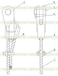 QY65K.90.1 Громкий стальной трос QY65K.90.1 Громкий стальной трос