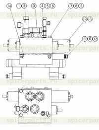08613005 Цикличный клапан в сборе 08613005 Цикличный клапан в сборе