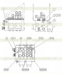 08613040 Главный клапан в сборе 08613040 Главный клапан в сборе
