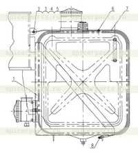qy35k-67 Поддержка гидравлического масляного бака qy35k-67 Поддержка гидравлического масляного бака
