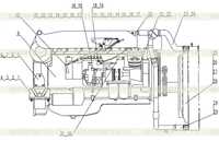 xz35k-45a Установка двигателя i xz35k-45a Установка двигателя i