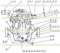 xz35k-45a Установка двигателя ii xz35k-45a Установка двигателя ii
