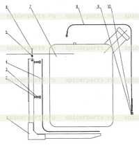 xz35k-46 Топливный бак xz35k-46 Топливный бак