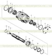 НЕСУЩИЙ КАТОК 320241 НЕСУЩИЙ КАТОК 320241