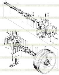ПЕРЕДНЕЕ НАПРАВЛЯЮЩЕЕ КОЛЕСО 320255 ПЕРЕДНЕЕ НАПРАВЛЯЮЩЕЕ КОЛЕСО 320255