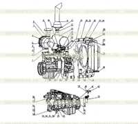380601614 (GR180D05) Engine And Attachment 380601614 (GR180D05) Engine And Attachment