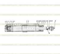 380900719 Left Blade Hoist Cylinder 380900719 Left Blade Hoist Cylinder