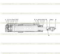 380900732 Blade Tilt Cylinder 380900732 Blade Tilt Cylinder