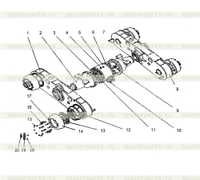 380900734 Rear Alxe Ass’y 380900734 Rear Alxe Ass’y