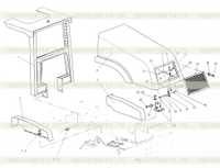 2CW355 Верхняя секция трактора 2CW355 Верхняя секция трактора