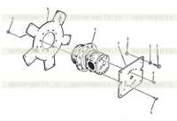 402170 Привод барабана 402170 Привод барабана