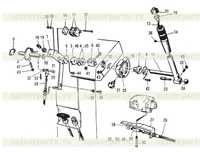 404920 Рычаг управления направлением движения (вперед-назад) 404920 Рычаг управления направлением движения (вперед-назад)