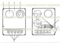 406845 Правый пульт управления 406845 Правый пульт управления