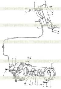 Система ручного тормоза Система ручного тормоза