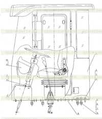 Кабина 300F.10 Кабина 300F.10