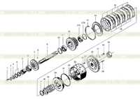 Средний вал в сборе Средний вал в сборе