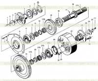 Узел выходного вала Узел выходного вала