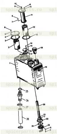 Узел гидравлического бака 330E.10.4A Узел гидравлического бака 330E.10.4A