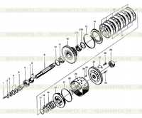 Узел обратного вала Узел обратного вала