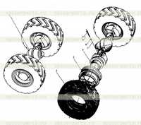Узел приводной оси LW330F.2 Узел приводной оси LW330F.2