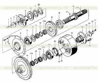Узел выходного вала Узел выходного вала