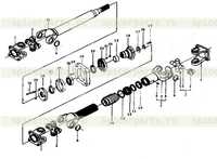 ПЕРЕДНИЙ ПЕРЕДАЮЩИЙ ВАЛ 540F.3.1 ПЕРЕДНИЙ ПЕРЕДАЮЩИЙ ВАЛ 540F.3.1