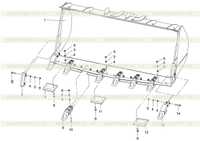 Bucket Assembly 2.7m3 253000539 Bucket Assembly 2.7m3 253000539