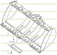 Ковш-лопата легкого материала (4.0) 252904851 Ковш-лопата легкого материала (4.0) 252904851