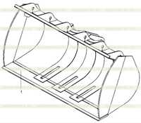 Ковш-лопата легкого материала (5.0) 252904836 Ковш-лопата легкого материала (5.0) 252904836