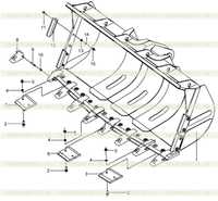 Ковш-лопата (Модель рудничного типа (2.5) 252110032 Ковш-лопата (Модель рудничного типа (2.5) 252110032