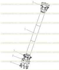 Блок переднего приводного вала 251808390 Блок переднего приводного вала 251808390