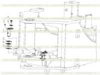 Блок поворотного шкворня 251808338 Блок поворотного шкворня 251808338
