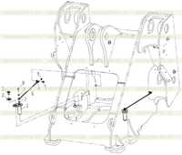 Блок поворотного шкворня и смазки 251808109 Блок поворотного шкворня и смазки 251808109