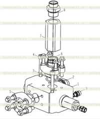 Блок приоритетного клапана 251808585 2 Блок приоритетного клапана 251808585 2