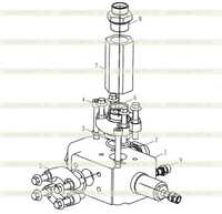 Блок приоритетного клапана 251808585 Блок приоритетного клапана 251808585