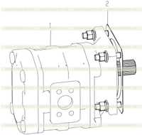 Блок рабочего насоса 251808362 2 Блок рабочего насоса 251808362 2