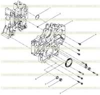 Комбинация картера распределительных шестерен Комбинация картера распределительных шестерен