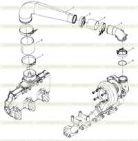 Комбинация магистрали компрессора Комбинация магистрали компрессора