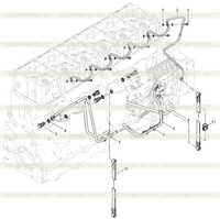 Комбинация маслопровода низкого давления Комбинация маслопровода низкого давления