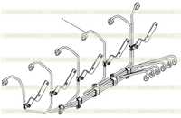 Комбинация маслопровода высокого давления Комбинация маслопровода высокого давления