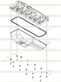 Комбинация масляного поддона Комбинация масляного поддона