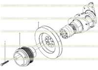 Комбинированный блок ремня коленчатого вала Комбинированный блок ремня коленчатого вала
