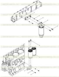 Комбинированный блок топливного фильтра Комбинированный блок топливного фильтра