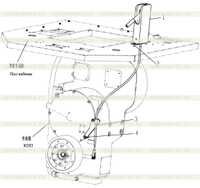 Контролер ручного тормоза в сборе 251808897 Контролер ручного тормоза в сборе 251808897