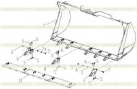 Ковш-лопата стандартной конфигурации (2.8) 252111884 Ковш-лопата стандартной конфигурации (2.8) 252111884